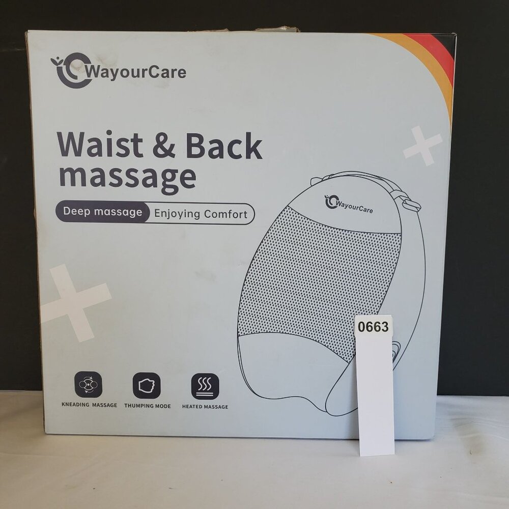WayourCare Waist & Back Massager - Brand New